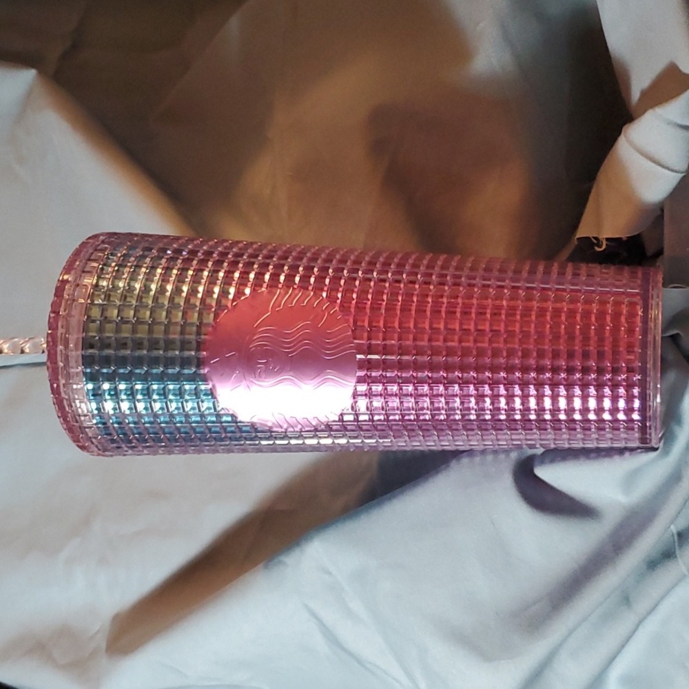 Starbucks Pink Textured Tumbler